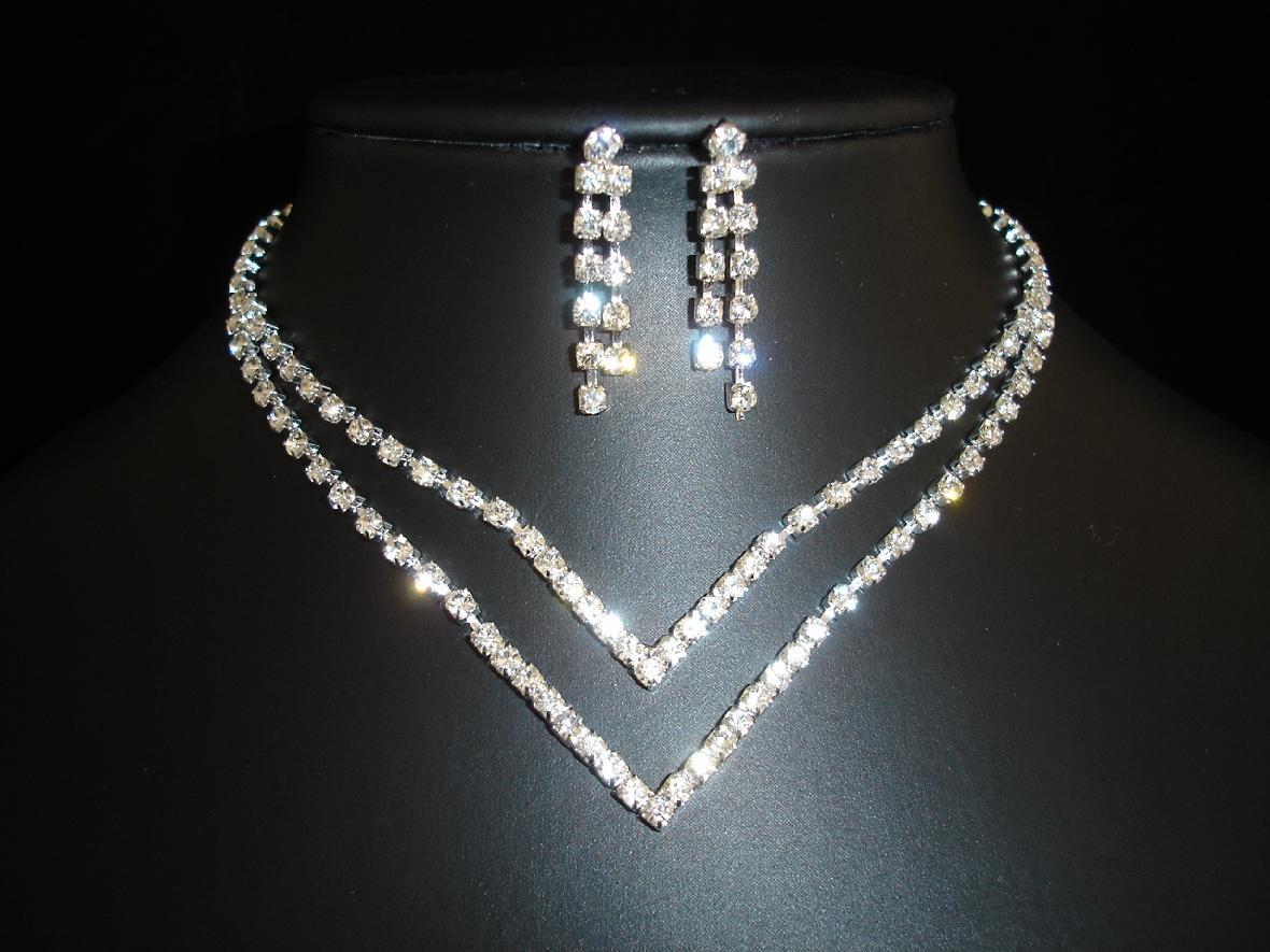 Fine rhinestone jewelry