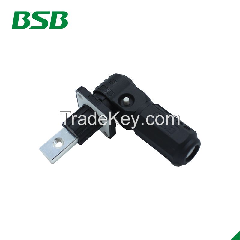 Energy Storage Battery Connector High Power 80A 100A 125A High Current Energy Storage Cabinet High Voltage Connector 57mm