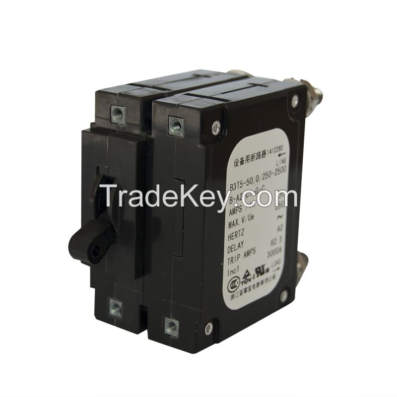 Hydraulic Electromagnetic Circuit Breaker B3 Series