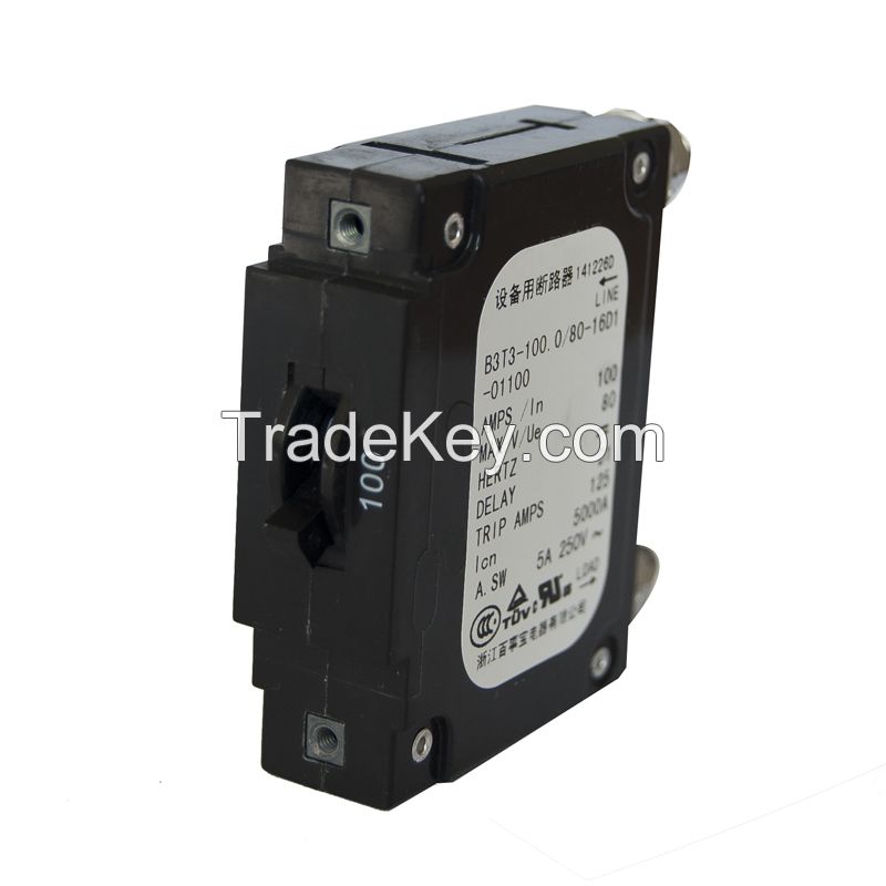 Hydraulic Electromagnetic Circuit Breaker B3 Series