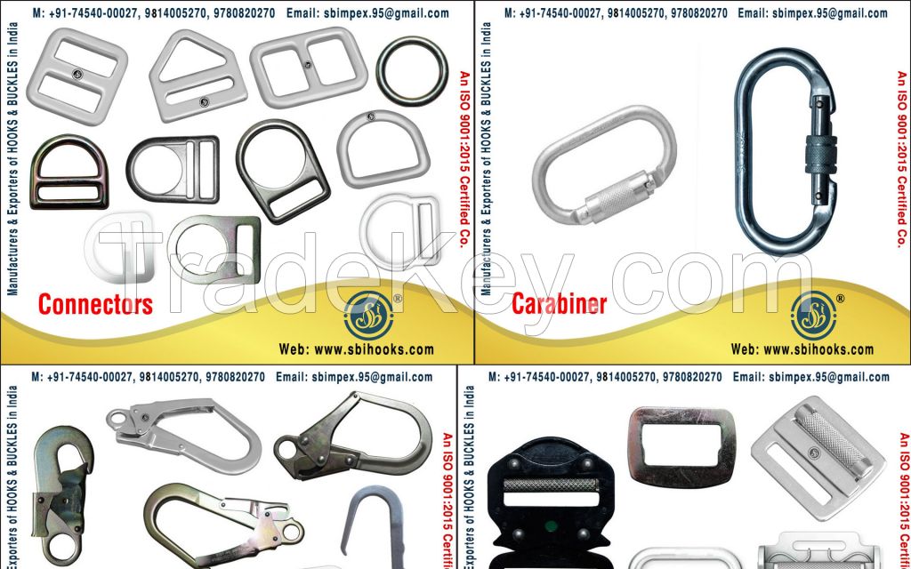 Safety Buckles & Hooks manufacturers exporters in India Ludhiana