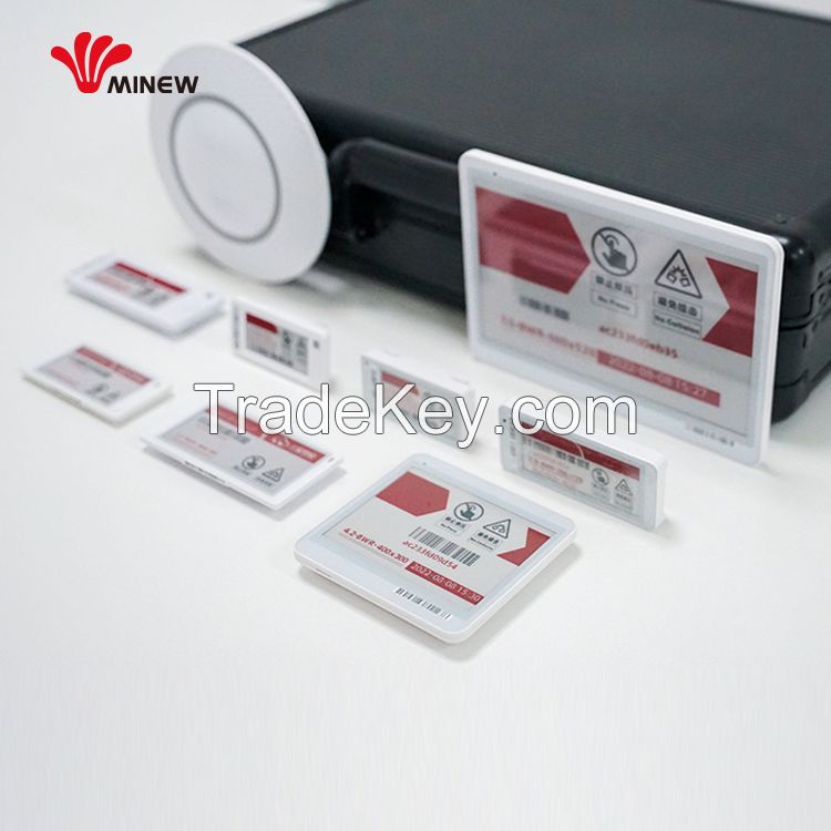 MinewTag Digital Price E Label Tags Suit Electronic Shelf Label Demo Kit With Gateway