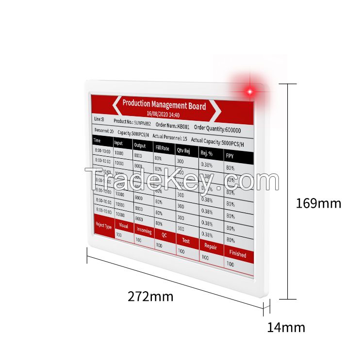 MinewTag Ultra Thin DS021 ESL Electronic Shelf Label ESL Price Tag
