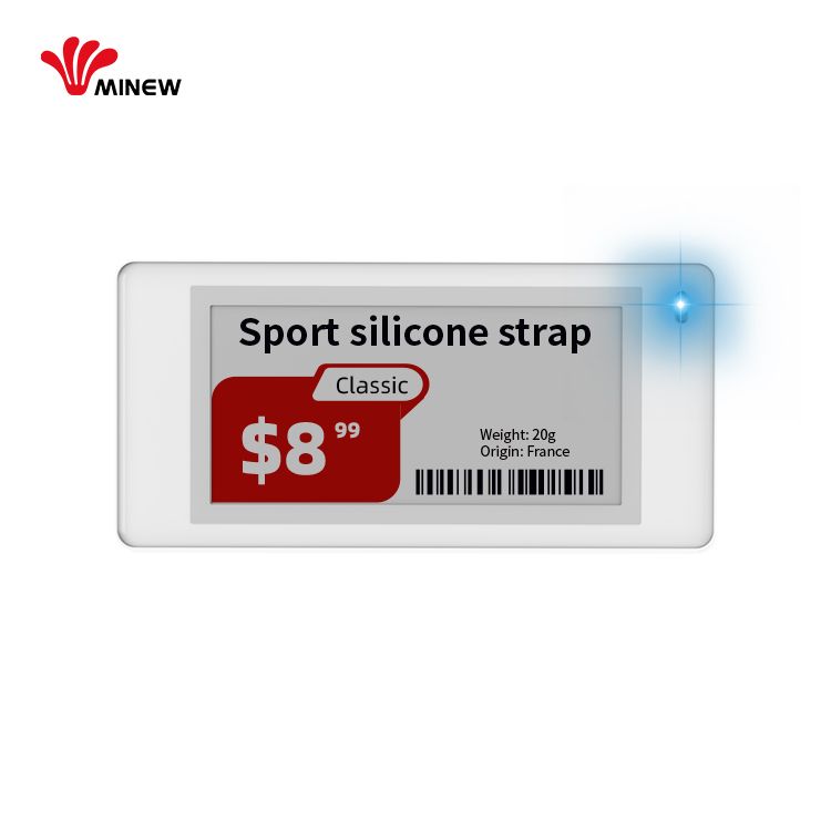 MinewTag Ultra Thin DS021 ESL Electronic Shelf Label ESL Price Tag