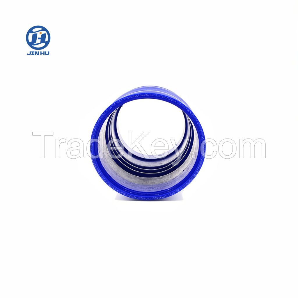 Steel Ring Hump Customized Silicone Hose for Auto Parts