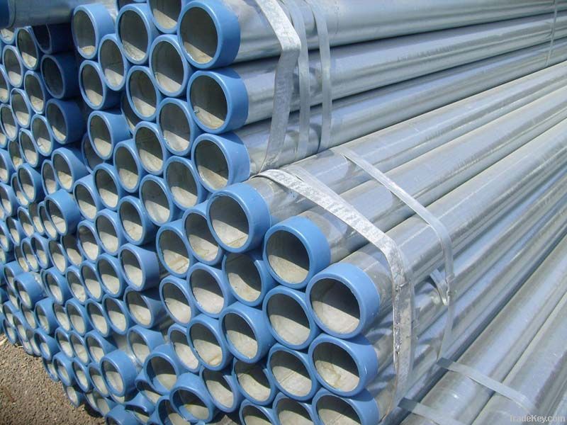 NTP Threaing ERW Galvanized Pipes