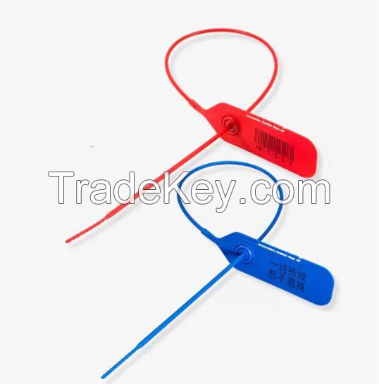 Pull Tight Container Cable Ties Security Seal Plastic Seal with Numbered Logo