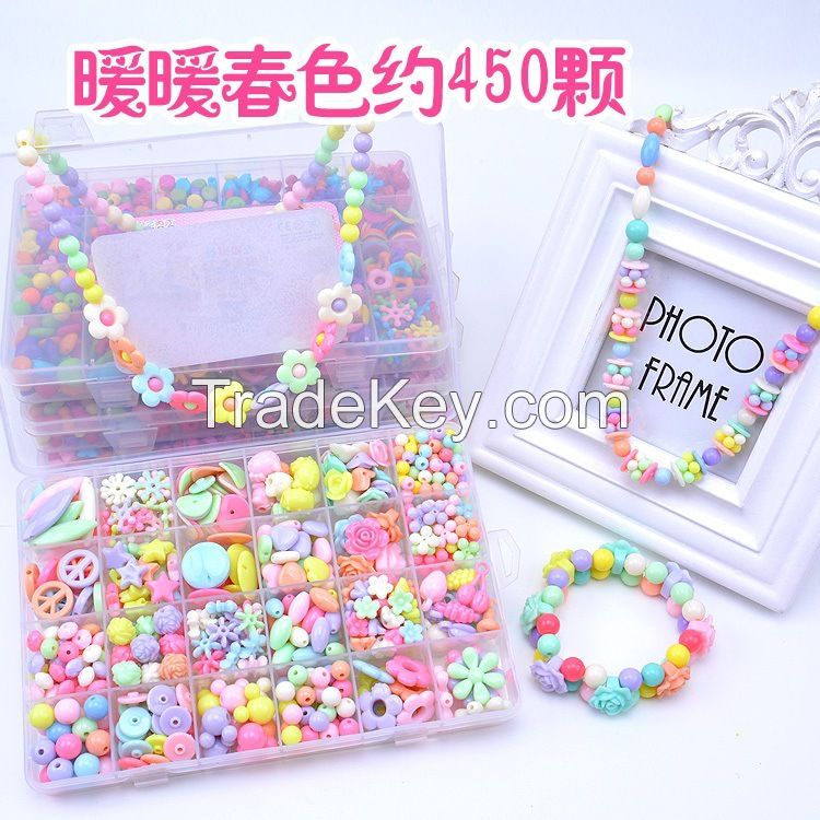 DIY Bead Jewelry Making Kit, Beads for Girls Art and Craft