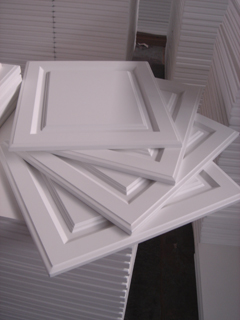 pvc faced door for cabinet