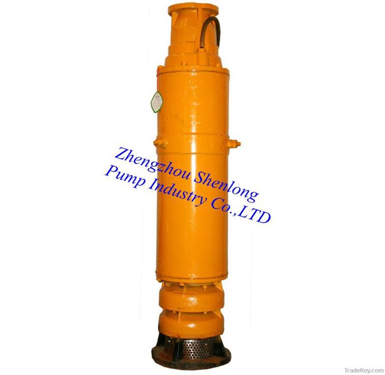 Submersible wastewater pump