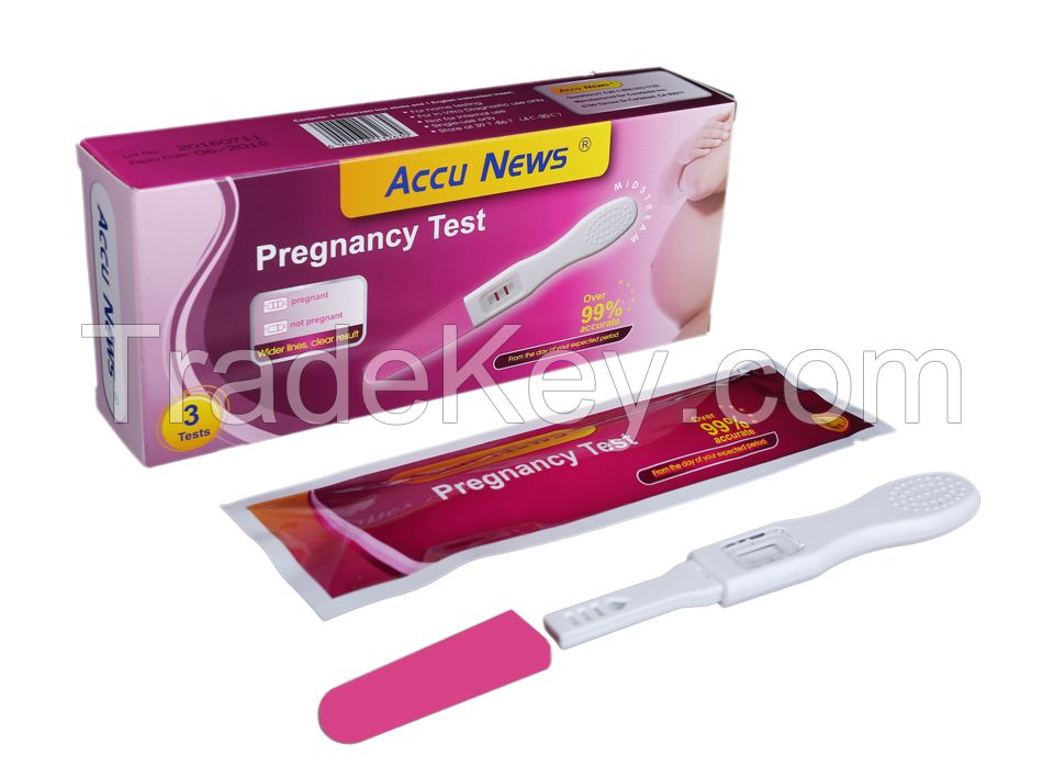 ACCU NEWSÃ‚Â® Pregnancy Test kit self testing