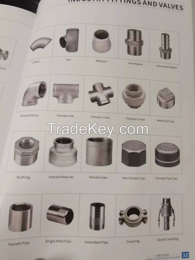 stainless steel pipe fittings / Valve