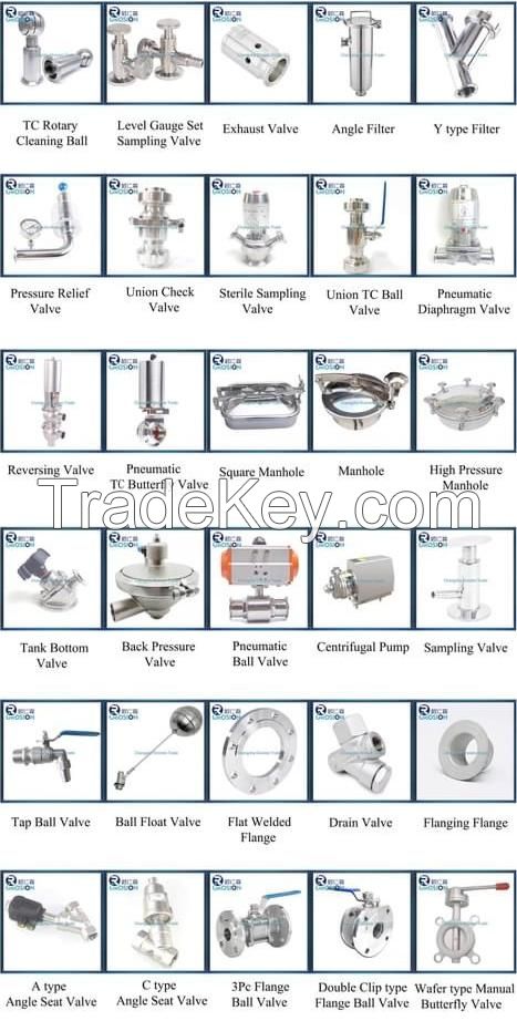 Stainless steel pipe fittings/Valve/clamp/Union