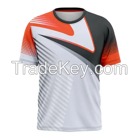 O neck sports jersey