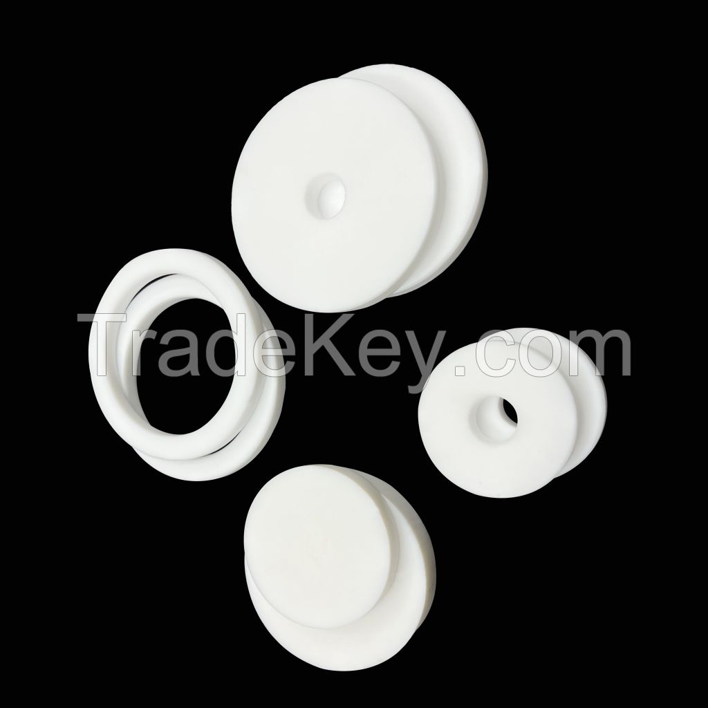 PTFE gasket factory wholesale various specifications white teflon sealing ring no adhension direct sales