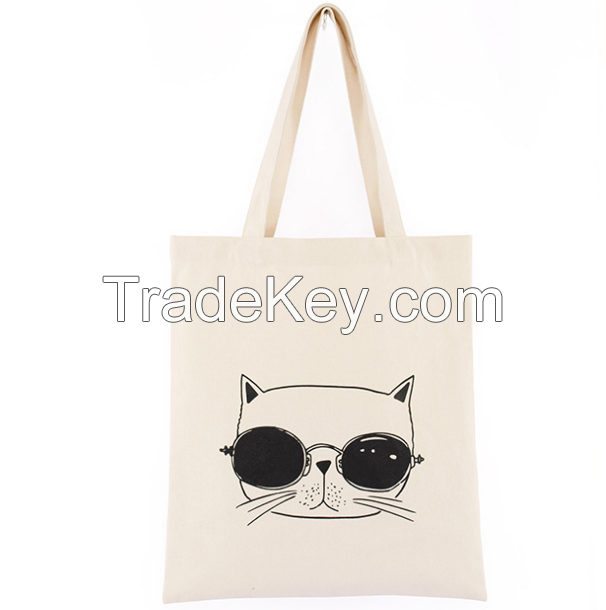 Custom logocanvas tote bag cotton shopping bag for promotion