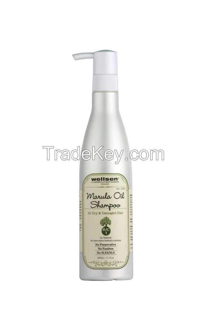 Wellsen Marula Oil Shampoo for Dry &amp; Damaged Hair