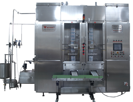 . Aseptic Pouch Form/Fill/Seal Machine for Milk and Juice (Second Gene