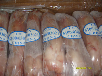 Sell: Frozen rabbit meat