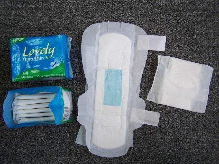 sell "LOVELY" sanitary-napkins.
