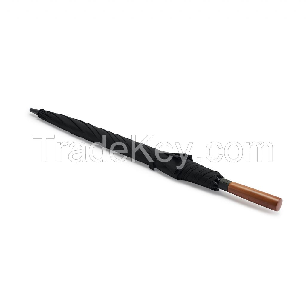  30*8K Classic Black Auto Open Golf Umbrella