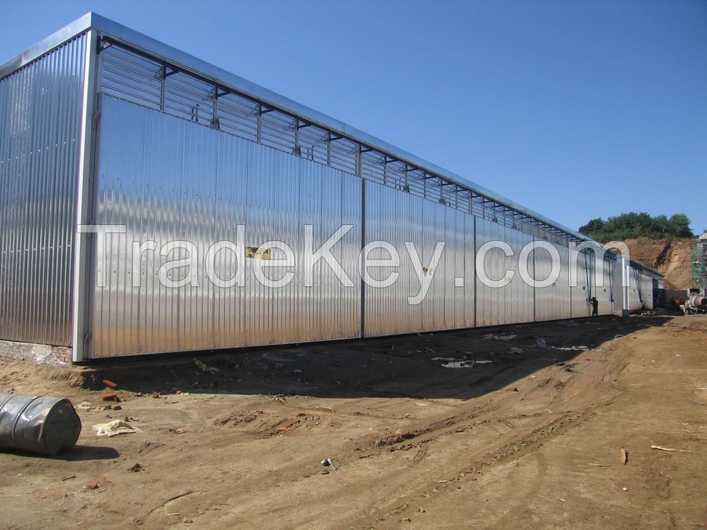 Wood drying kiln