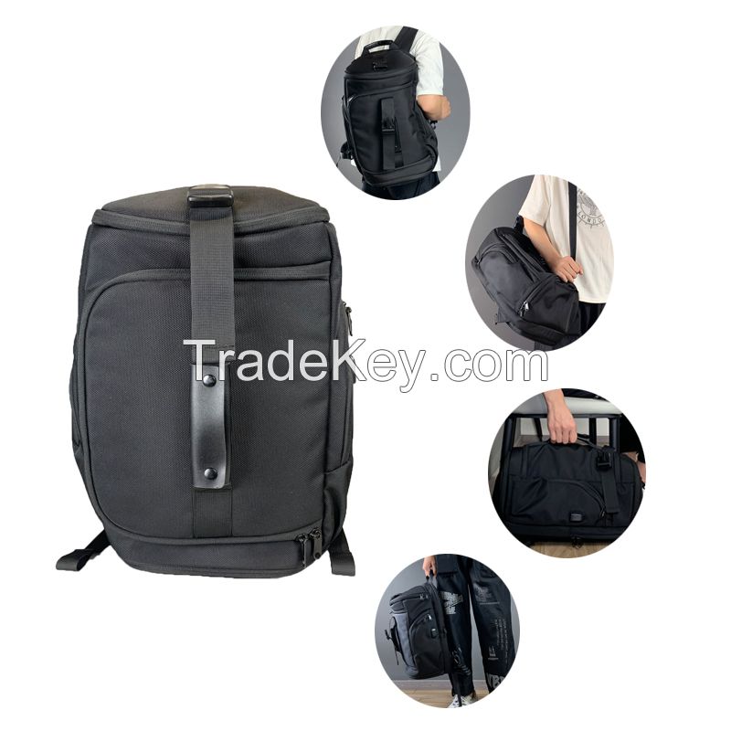 Three item portable shoulder backpack