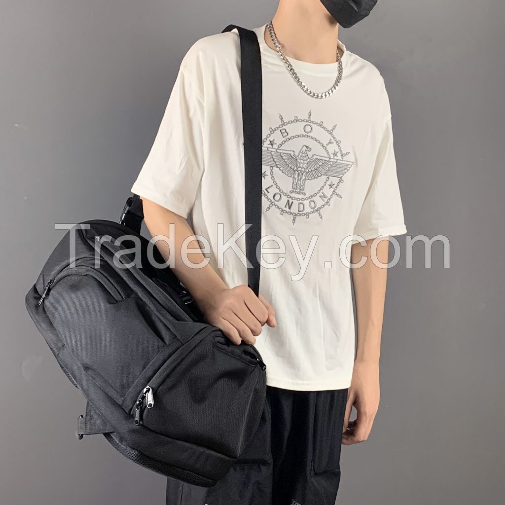 Three item portable shoulder backpack