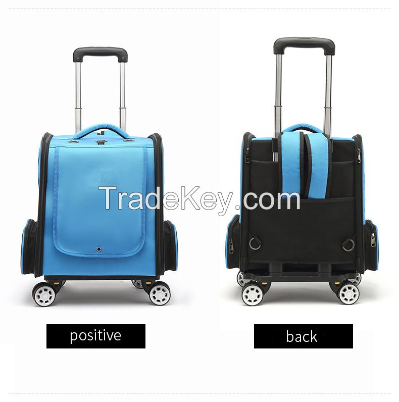 LW901pet trolley case backpack