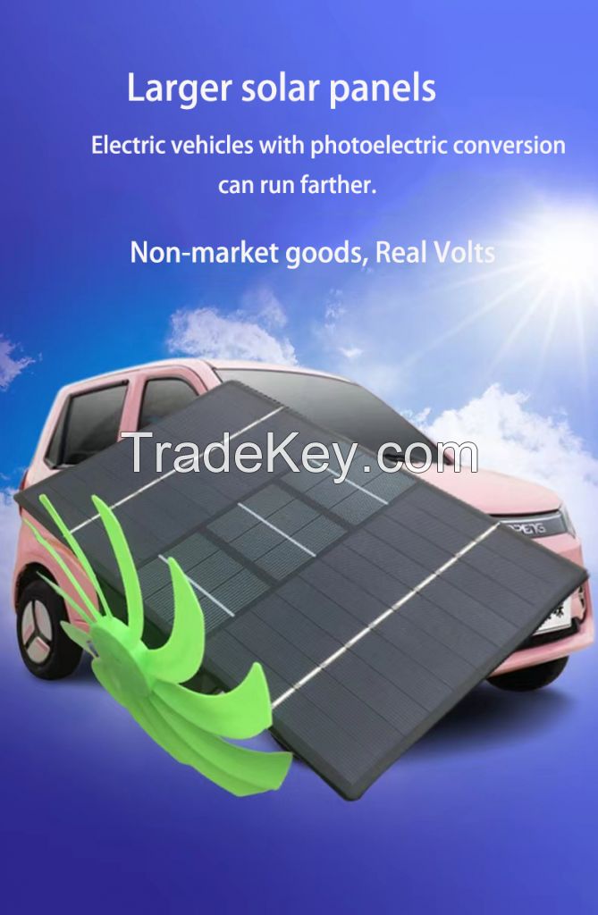 Solar Wind Electric Scooter Range Extender