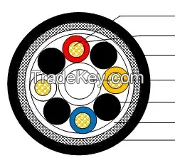 Liquid level sensor cable