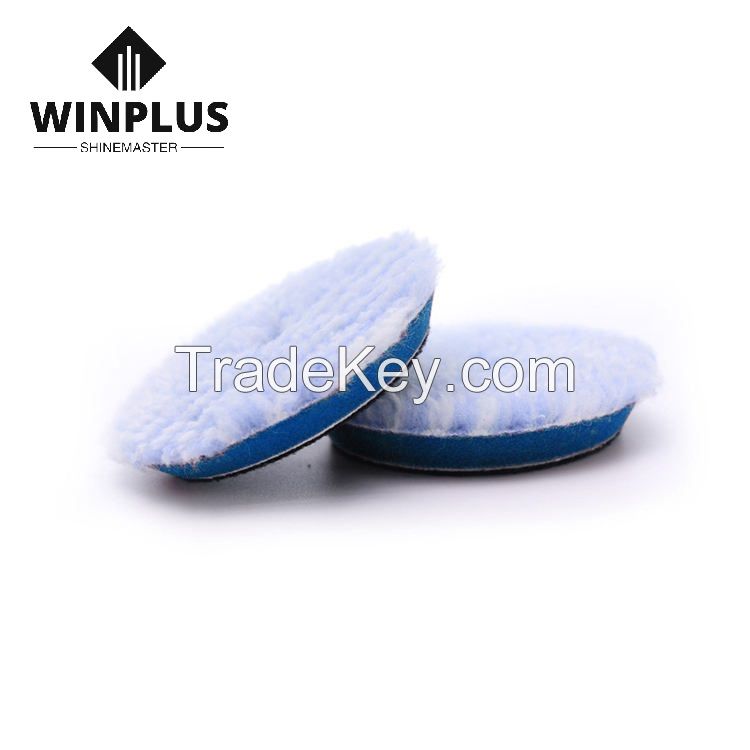 Wholesale Factory Car Detailing DA Wool Microfiber Buffing Pad Microfiber Polishing Pad