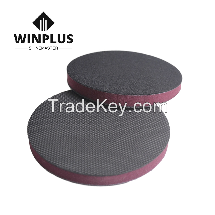 Black Wholesale 6 Inch 150mm Clay Pad Auto Detailing Car Care Products Clay Foam Pad