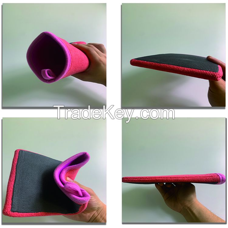 Premium Pink Color Car Cleaning clay mitt ( without cuffs. )