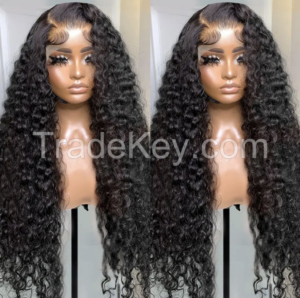 36in Water Wave Curl! 250% Density! 14A Grade Hair