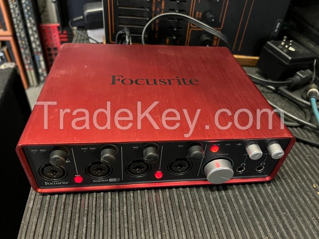 Focusrite Scarlett 18i8 2nd Gen 18-In 8-Out USB Audio Interface