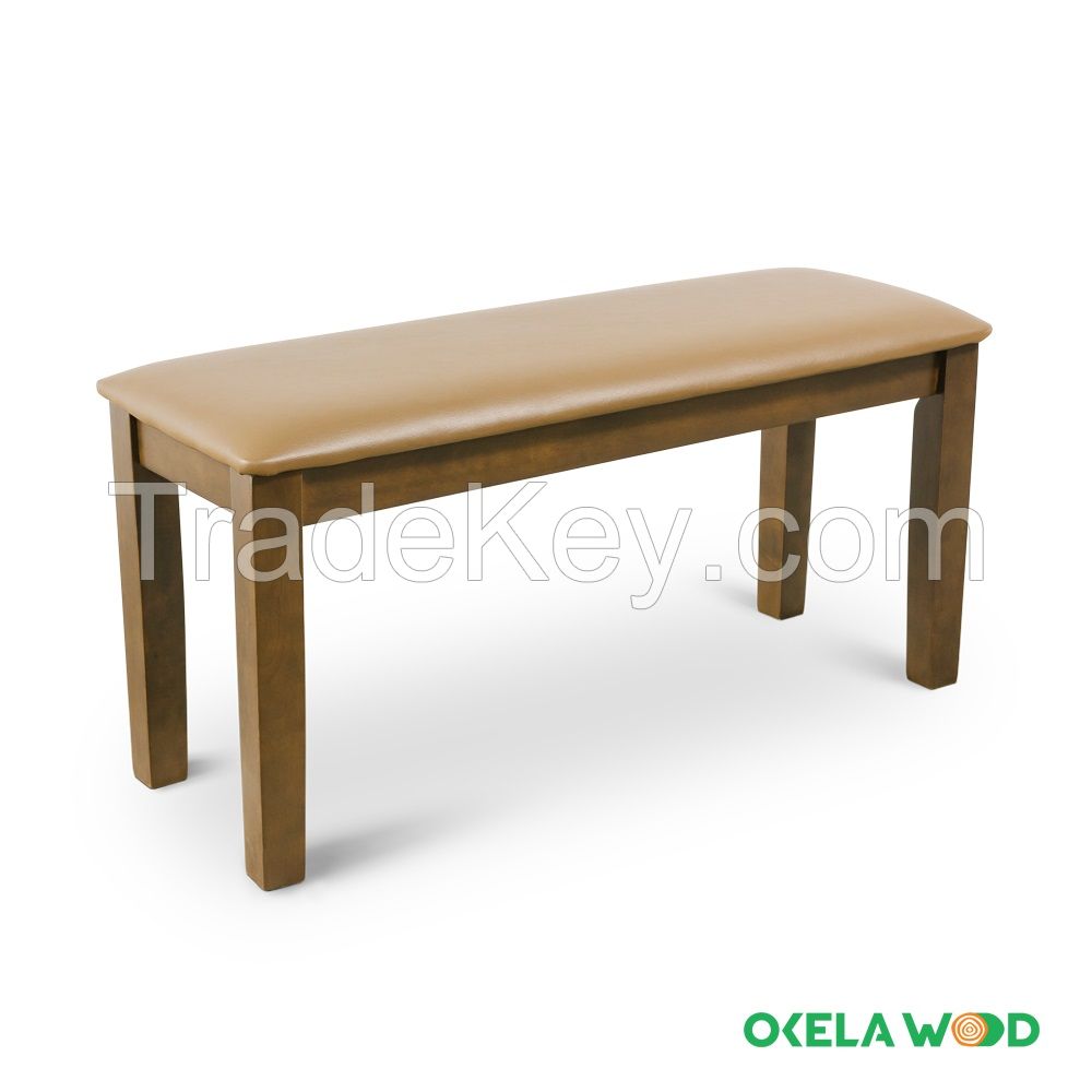 CALVIN BENCH: Cafe Wooden Chairs Restaurant Chairs Modern Plastic Chairs