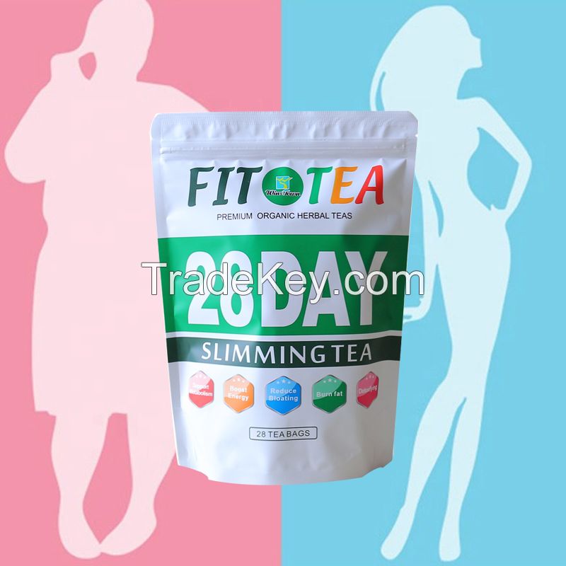 28 Day Fit Slimming Detox Tea Private Label Flat Tummy Herbal Slim Weight Loss Muscle