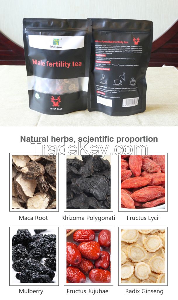 Wholesale price Fertility Natural Tea For Men For vitality & Fertility in men Organic Tea Five Treasure Tea