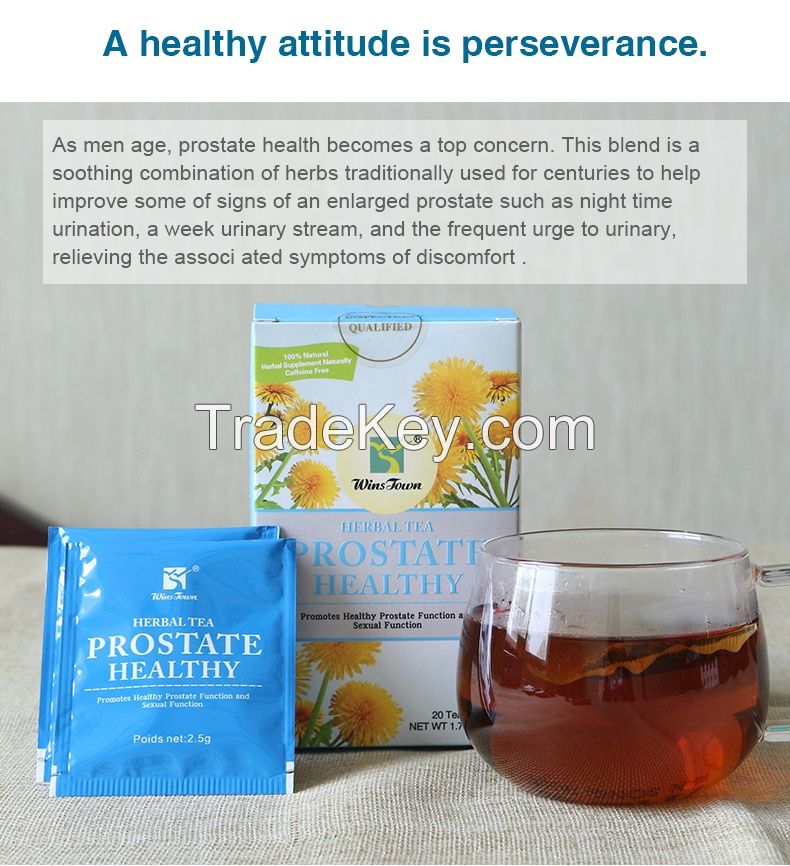 2023 Organic Herbs Tea Prostate Health For Man Anti inflammatory Natural organic herbs healthy prostate tea