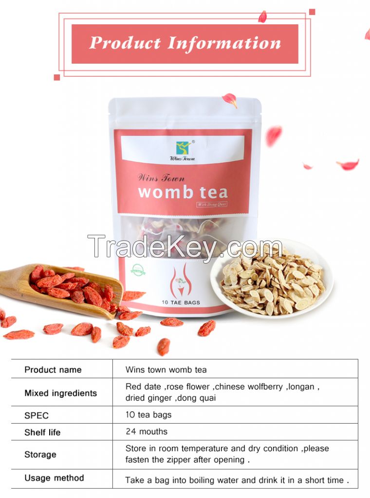 Womb Detox tea Custom Private Label organic 100% Natural Herbal Women fertility Yoni Warm Womb Tea