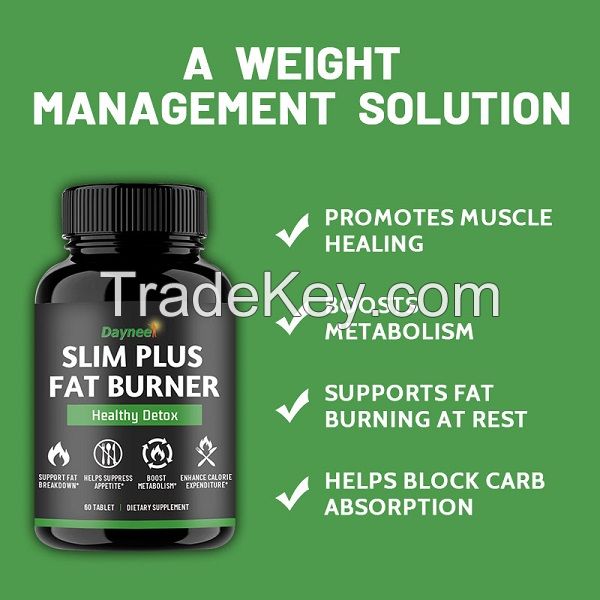 Slim Plus Capsule custom Best Rich Garcinia Cambogia Fat Burner Weight Loss Slimming Supplement slim pills weight loss capsules