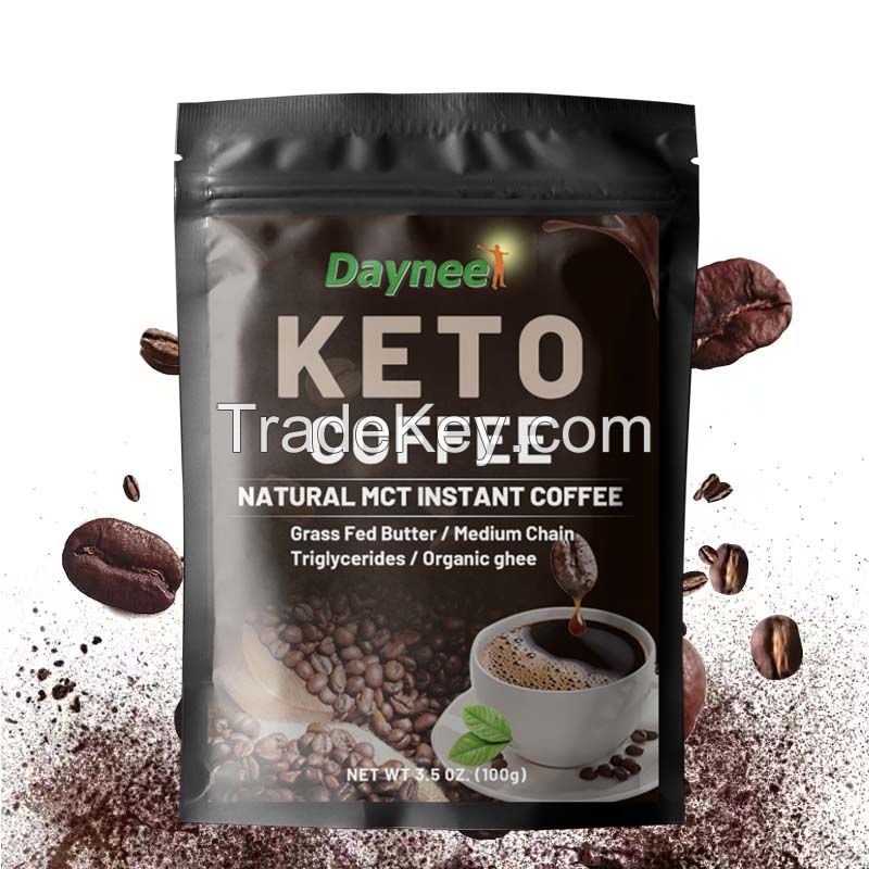 Private Label Instant keto coffee drink for ketogenic diet body fitness KETO coffee