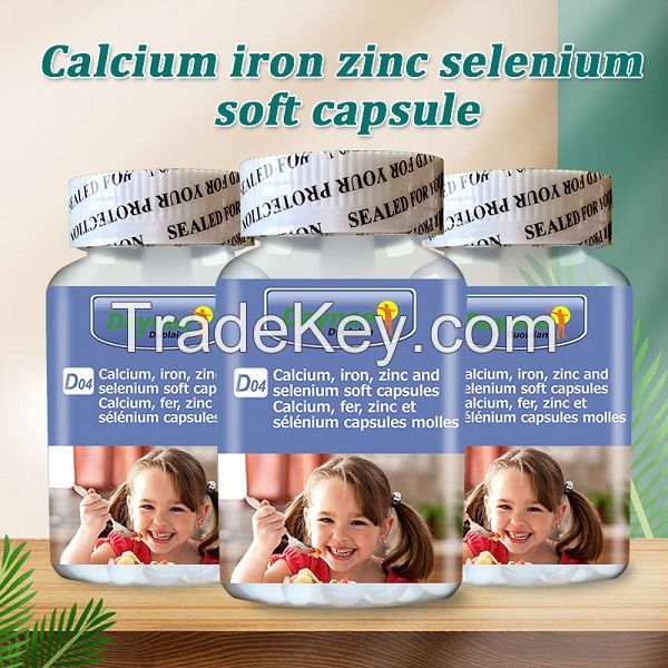 Multivitamin Healthcare Food Supplements Calcium Zinc Selenium Iron capsules vitamin tablets 