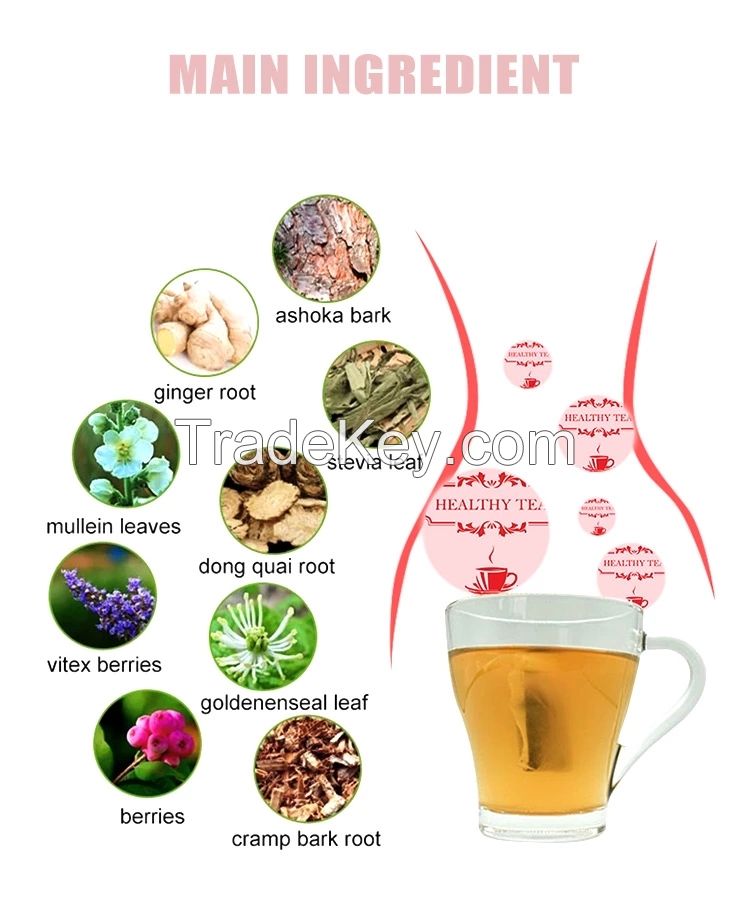 Fibroid Tea Natural Herbal Health Women womb Uterus Detox Teabags Fertility Tea Pregnancy Myoma Fibroma Tea