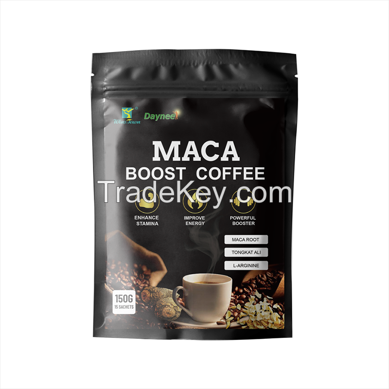 Maca coffee Instant Pure Coffee 10gx10 Pc High Quality Food Industries For Wholesale
