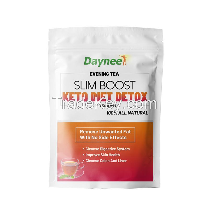 Herb diet Detox Slimming Green bedtime tea Loss weight private label Flat tummy Keto burn fat tea no side effects