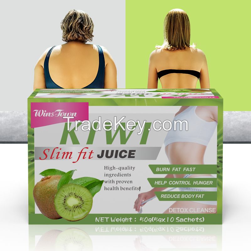 OEM Factory Supply Wholesale kiwi Instant Slim Fruit Powder for Weight control Fat Burn kiwifruit Juice