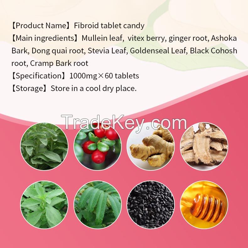 Fibroid Tablets Candy Natural Peruvian Dietary Supplement booster Herbal Pills healthcare fibroid tablets