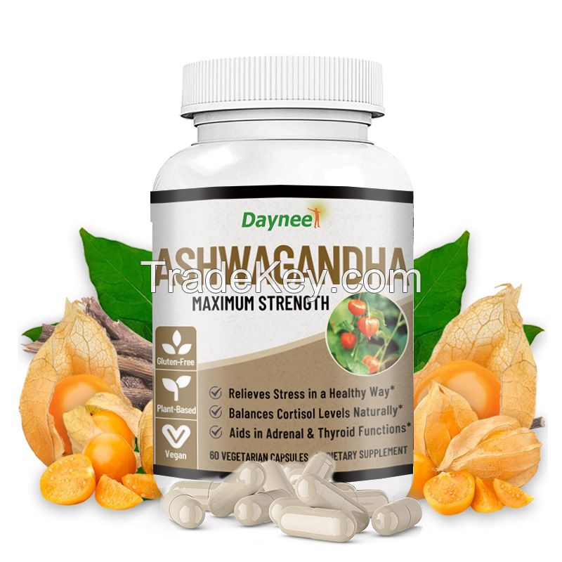 Private Label Customized promote relaxation Ashwagandha Extract/Ashwagandha Capsules